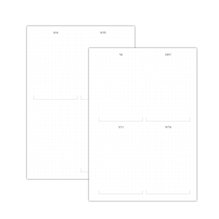 Bullet Journal Inside Pages