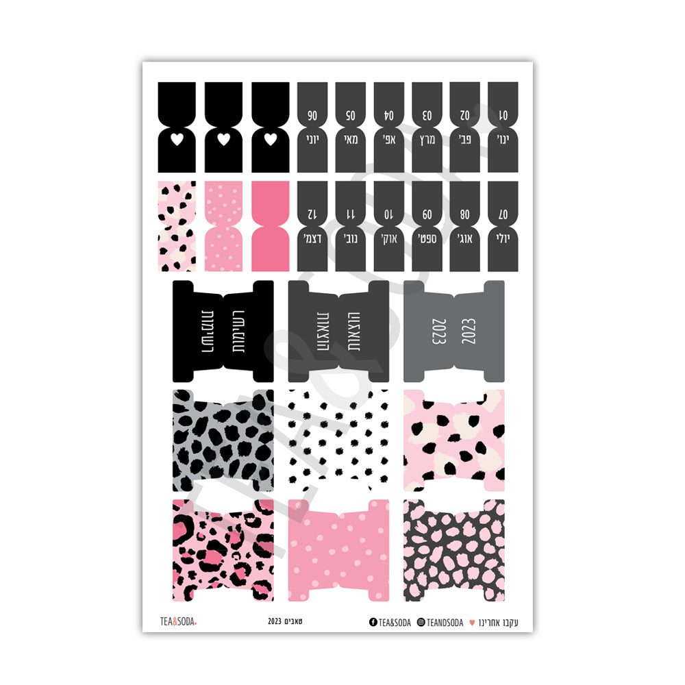 Planner stickers - Tabs
