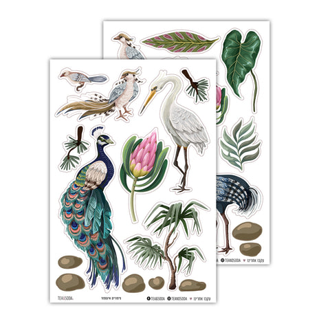 Planner stickers - Birds