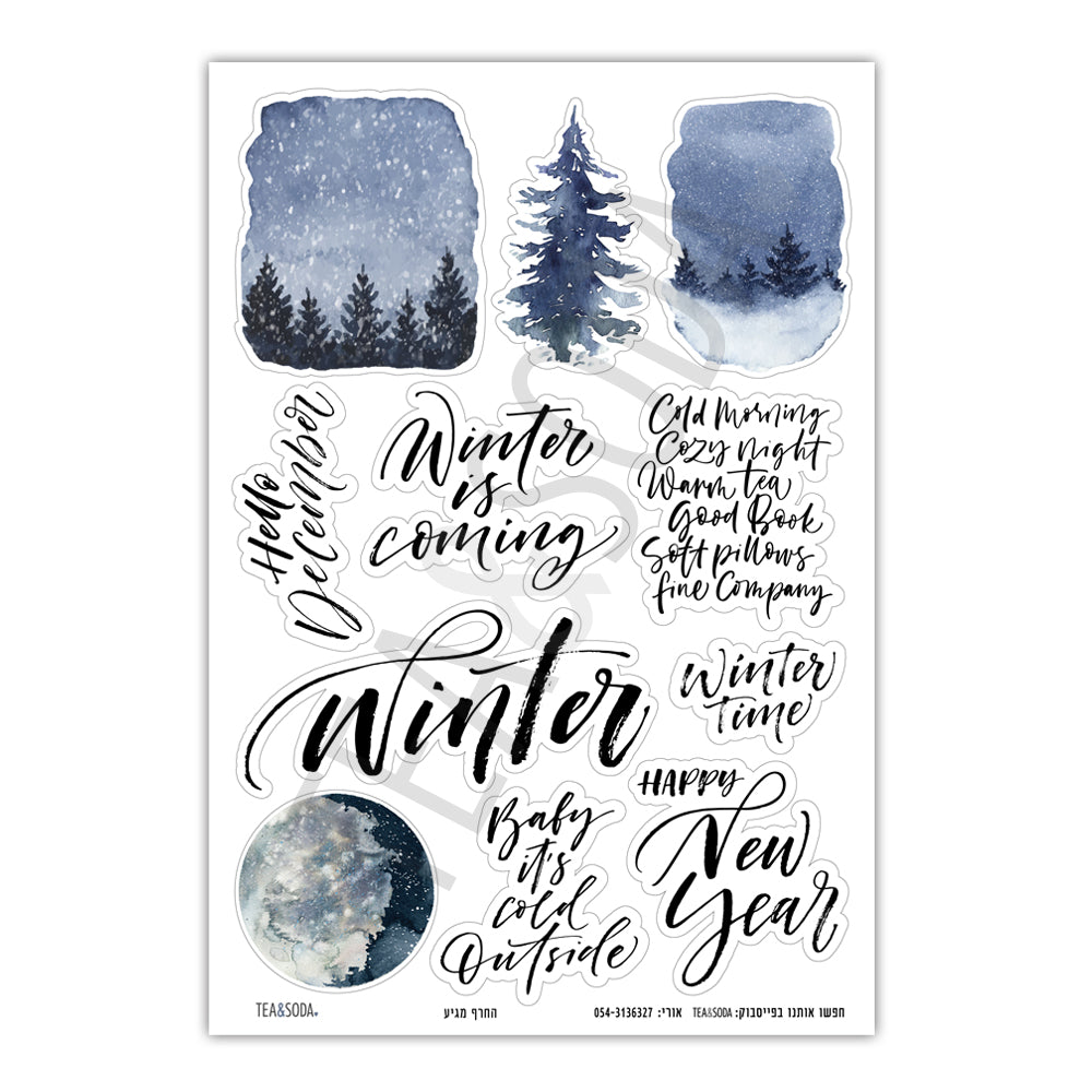 Planner Stickers - Winter